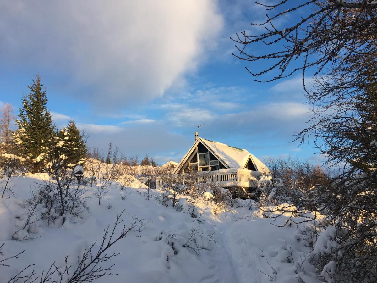 Bjoerk - A Cozy Hilltop Cottage - Great Location! Blaskogabyggd Dış mekan fotoğraf